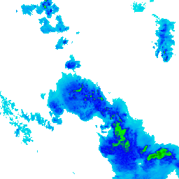 Radar reflectivity tile at zoom 6, column 11, row 21