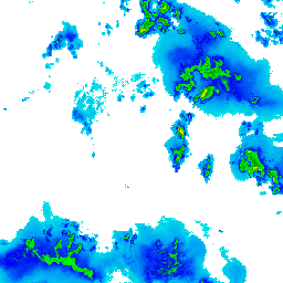 Radar reflectivity tile at zoom 6, column 12, row 21