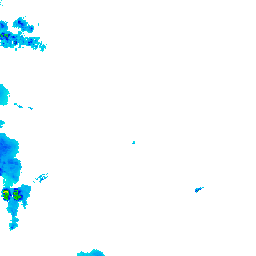 Radar reflectivity tile at zoom 6, column 13, row 21